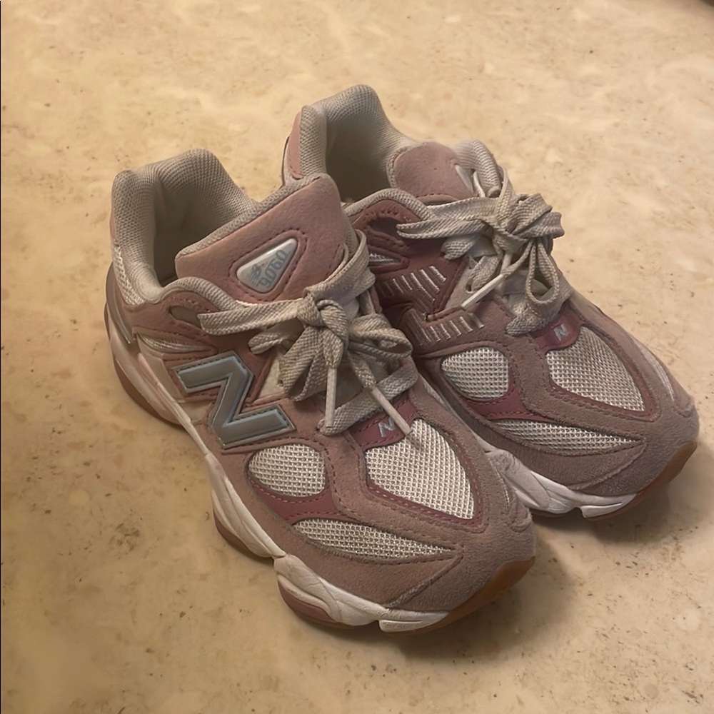 New Balance Pink and Gray Sneakers